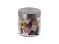 Glass jar stainless steel lid 0,35l with Allsorts Liquorice 1