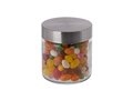 Glass jar stainless steel lid 0,35l with Jelly beans 1