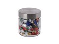 Glass jar stainless steel lid 0,35l with Metallic Sweets 1