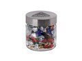 Glass jar stainless steel lid 0,35l with Metallic Sweets