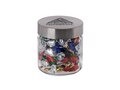 Glass jar stainless steel lid 0,35l with Metallic Sweets