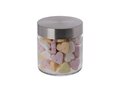 Glass jar stainless steel lid 0,35l with Fruit Hearts 1