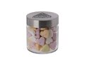 Glass jar stainless steel lid 0,35l with Fruit Hearts