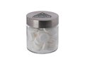 Glass jar stainless steel lid 0,35l with Wilhelmina mints