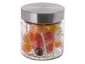 Glass jar stainless steel lid 0,9l with Lollipop mix 1