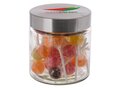 Glass jar stainless steel lid 0,9l with Lollipop mix