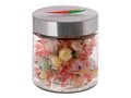 Glass jar stainless steel lid 0,9l with Napoleon fruitmix