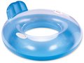 Inflatable floating swim ring