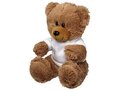 Large plush sitting bear with shirt