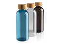 GRS RPET bottle with FSC bamboo lid