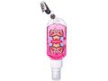 Hand cleansing gel with clip