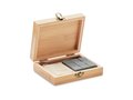 Reusable stone set in bamboo gift box