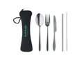 Re-usable stainless steel cutlery set 8