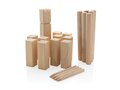 Wooden kubb set