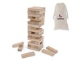 Tower game wood in pouch 4