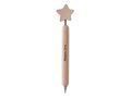Wooden ball pen with star 2