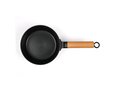 Sauce pan with wooden handles 2