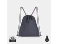 Impact AWARE™ recycled denim drawstring backpack