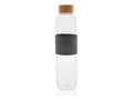 Impact borosilicate glass bottle with bamboo lid 3