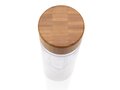 Infuser bottle with bamboo lid 5