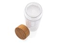 Infuser bottle with bamboo lid 6