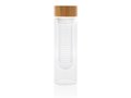 Infuser bottle with bamboo lid 2
