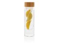 Infuser bottle with bamboo lid 1