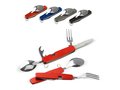 Foldable cutlery in multitool