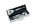 3 BBQ tools in aluminium case