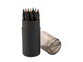 Black colouring pencils 1