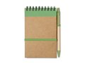 Recycled paper notebook and pen 8