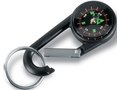 Carabiner hook with compass