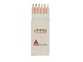 6 coloured pencils in box 1