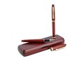 Rosewood pen set in box 4