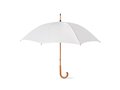 Wooden shaft umbrella