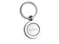 Globe metal key ring 3