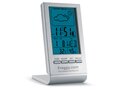 Weather station with blue LCD