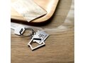 Metal key ring house shape 3