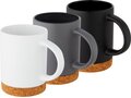 Neiva 425 ml ceramic mug with cork base