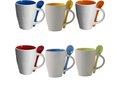 Ceramic mug with spoon - 300 ml