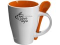 Ceramic mug with spoon - 300 ml 3