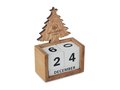 Christmas tree block perpetual desktop calendar 2