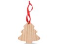 Pine tree shaped wooden hanger