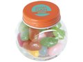 Mini candy jar filled with jelly beans