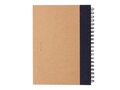 Kraft spiral notebook with pen 16
