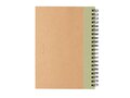 Kraft spiral notebook with pen 10