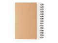 Kraft spiral notebook with pen 22