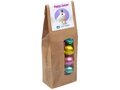 Kraft bag with Easter eggs