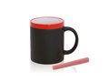 Mug with blackboard blackboard body 350 ml