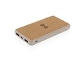 Cork and Wheat Straw 8.000 mAh 5W wireless powerbank